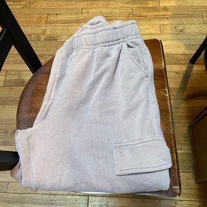 PacSun Brown Cargo Sweatpants